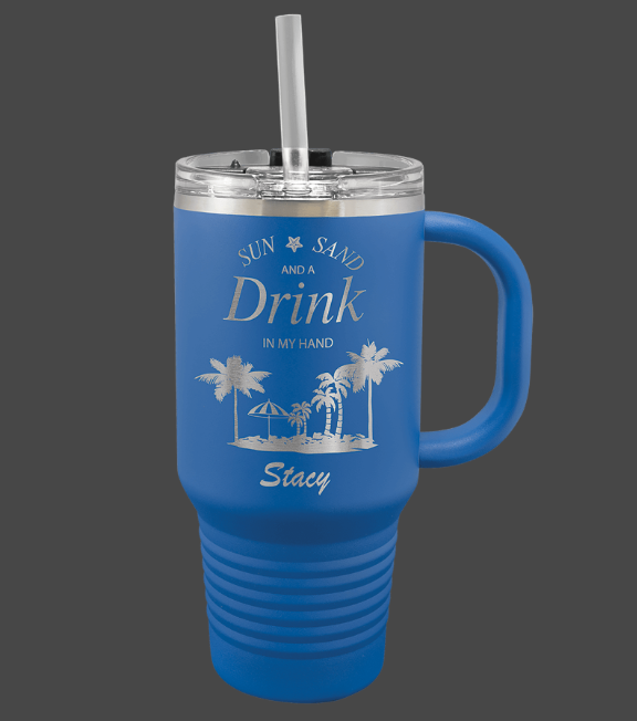 Custom Engraved Polar Camel 32 oz.