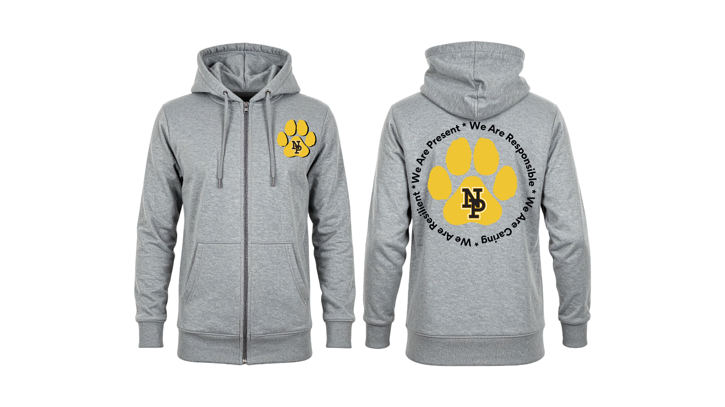 NPHS Staff Full-Zip Hoodie