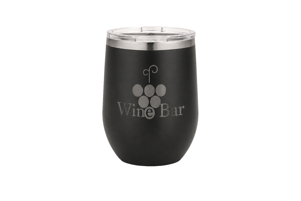 12 oz. Custom Polar Wine Tumbler