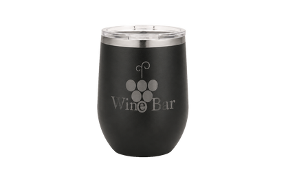 12 oz. Custom Polar Wine Tumbler