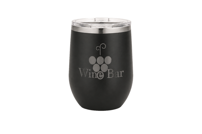 12 oz. Custom Polar Wine Tumbler
