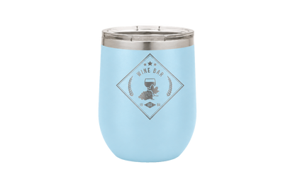 12 oz. Custom Polar Wine Tumbler