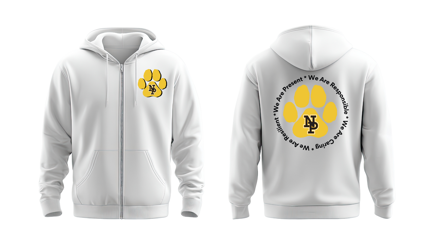 NPHS Staff Full-Zip Hoodie