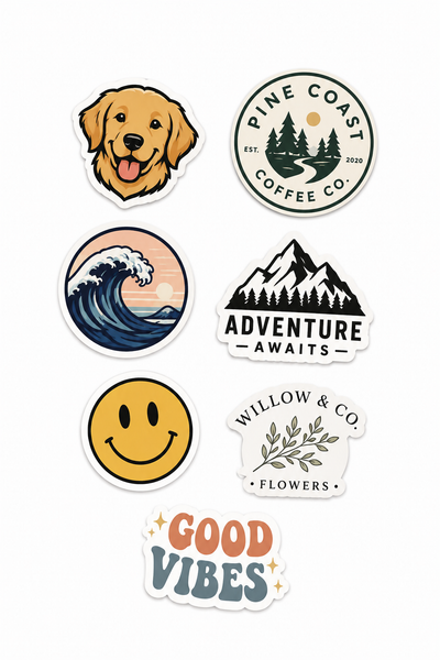 Custom Designed Stickers