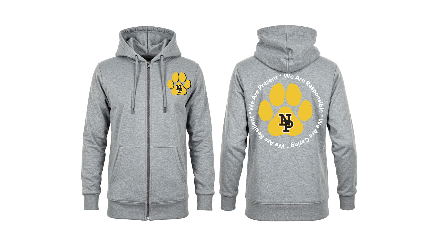 NPHS Staff Full-Zip Hoodie