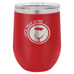 12 oz. Custom Polar Wine Tumbler