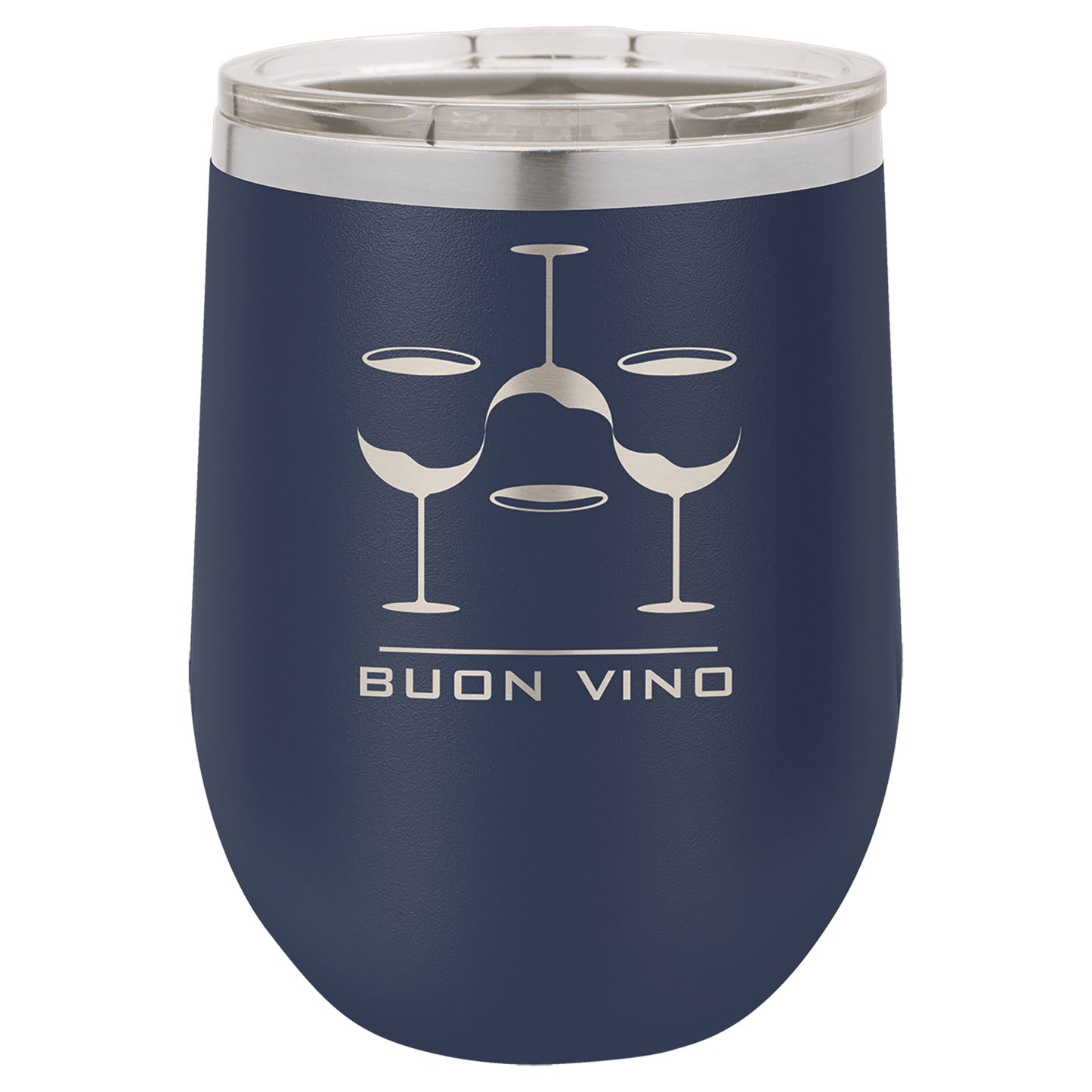 12 oz. Custom Polar Wine Tumbler