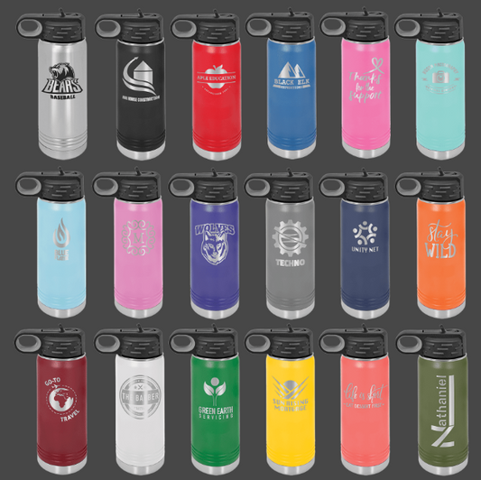 Custom Polar Camel Water Bottle