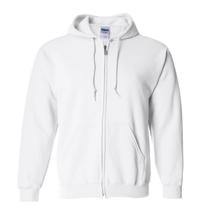 Full-Zip Hooded Sweatshirt Heavy Blend