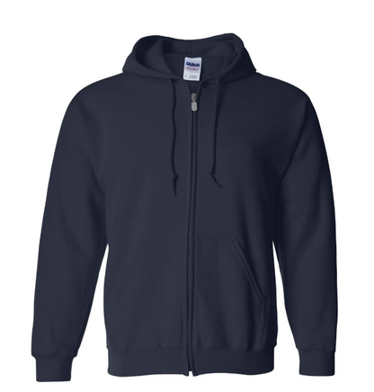 Full-Zip Hooded Sweatshirt Heavy Blend