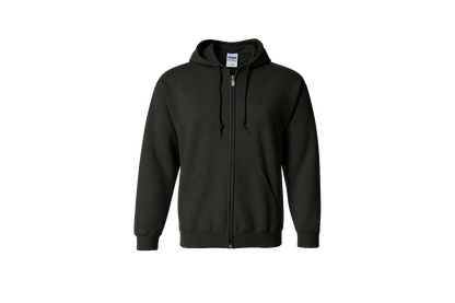 Custom Full-Zip Hooded Sweatshirt Heavy Blend