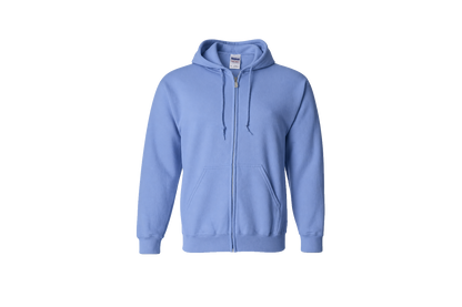 Custom Full-Zip Hooded Sweatshirt Heavy Blend