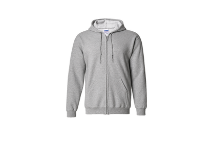 Custom Full-Zip Hooded Sweatshirt Heavy Blend