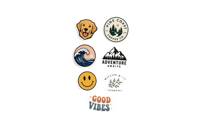 Custom Designed Stickers